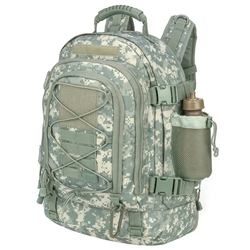 LQARMY Military Tactical Backpack For Outdoor Hiking Camping Travel