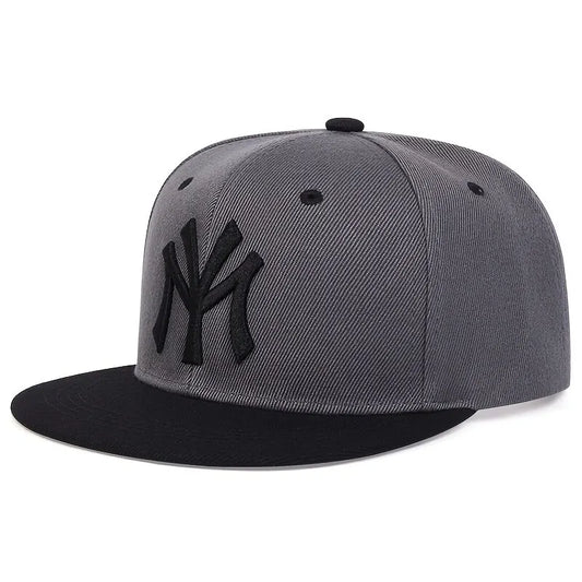 Unisex Adjustable Casual Leather Polyester Embroidered Hip Hop Baseball Cap