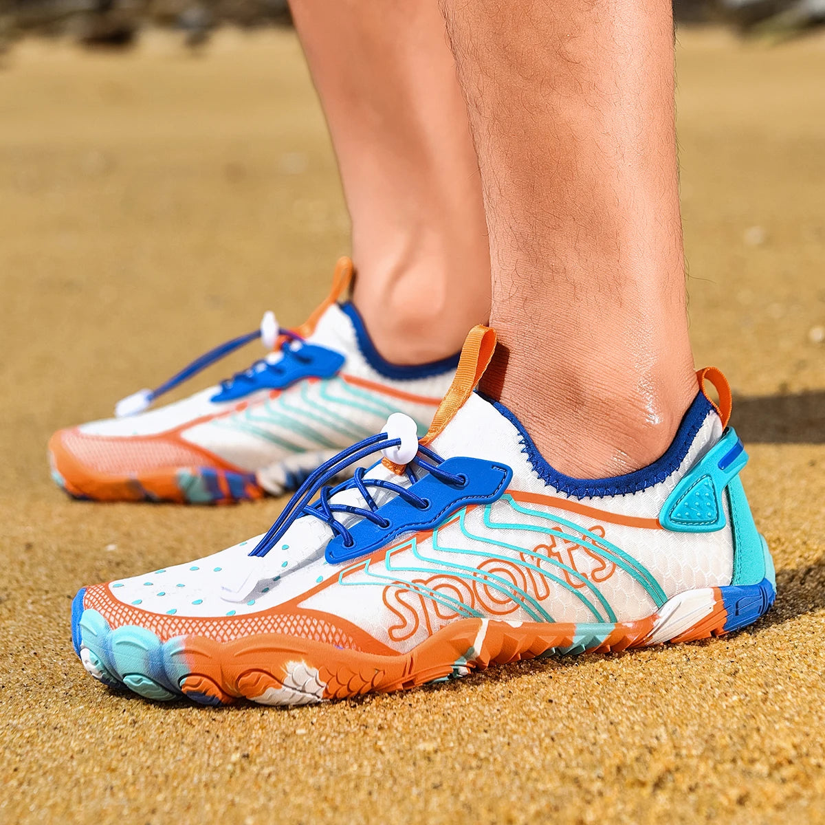 Women Quick Dry Barefoot Water Shoes Swimming Beach Walking Lightweight