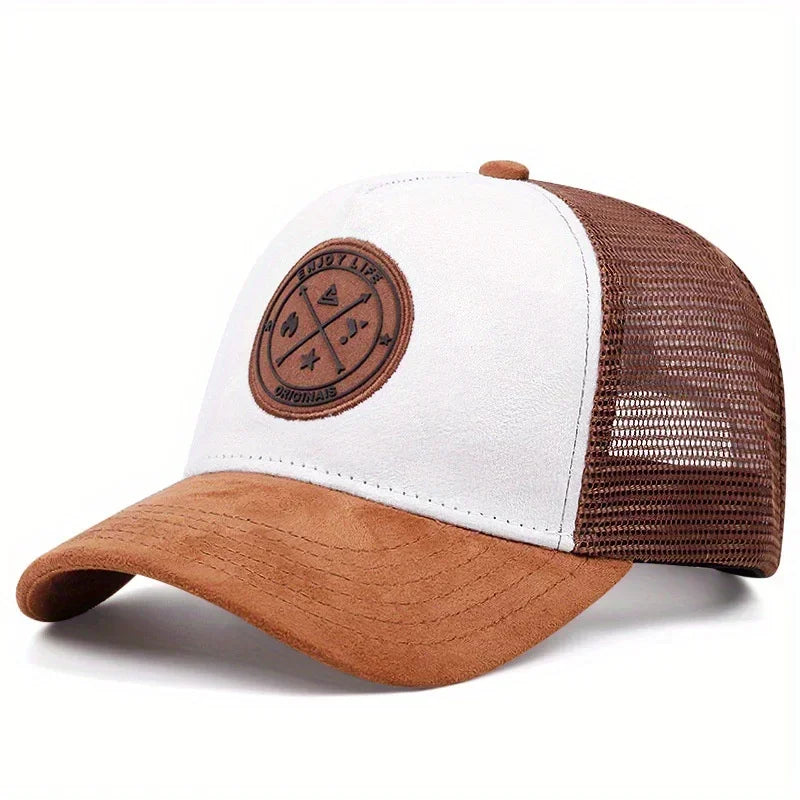 Breathable Mesh Snapback Baseball Cap For Daily Wear