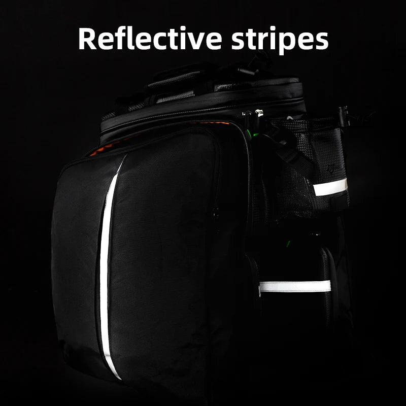 Rockbros Quick Release Bicycle Carrier Bag With Rain Cover