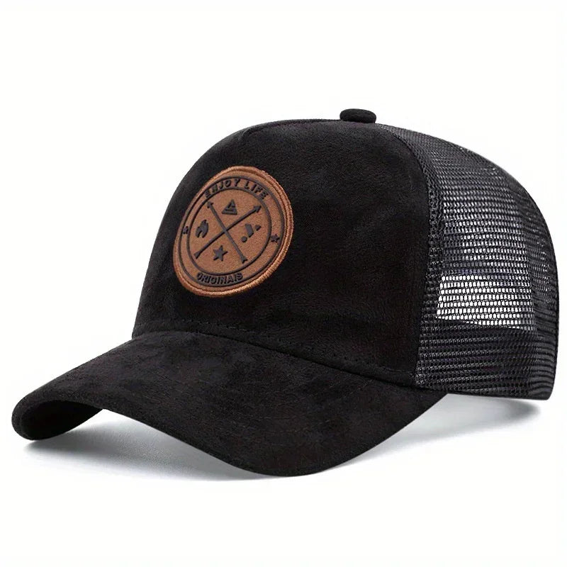 Breathable Mesh Snapback Baseball Cap For Daily Wear