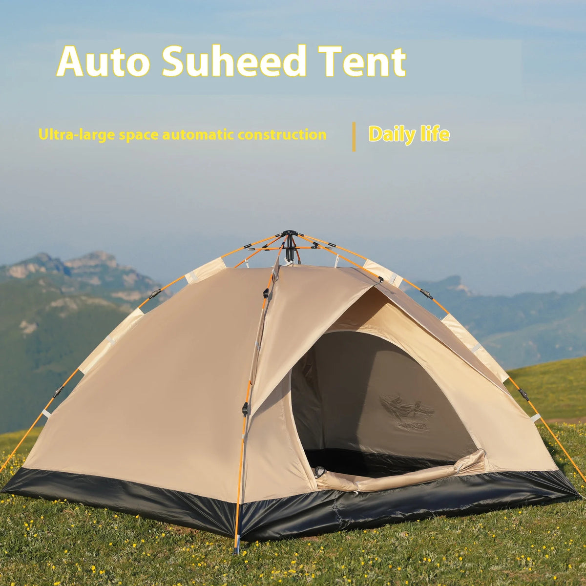 Pakicetus Instant Pop Up Tent For Beach And Family Camping