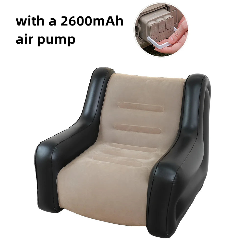 Azulblanco Foldable Double Inflatable Air Sofa Mattress