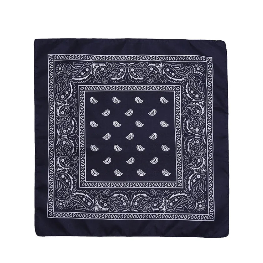 Premium Polyester Square Bandana Head Scarf Unisex