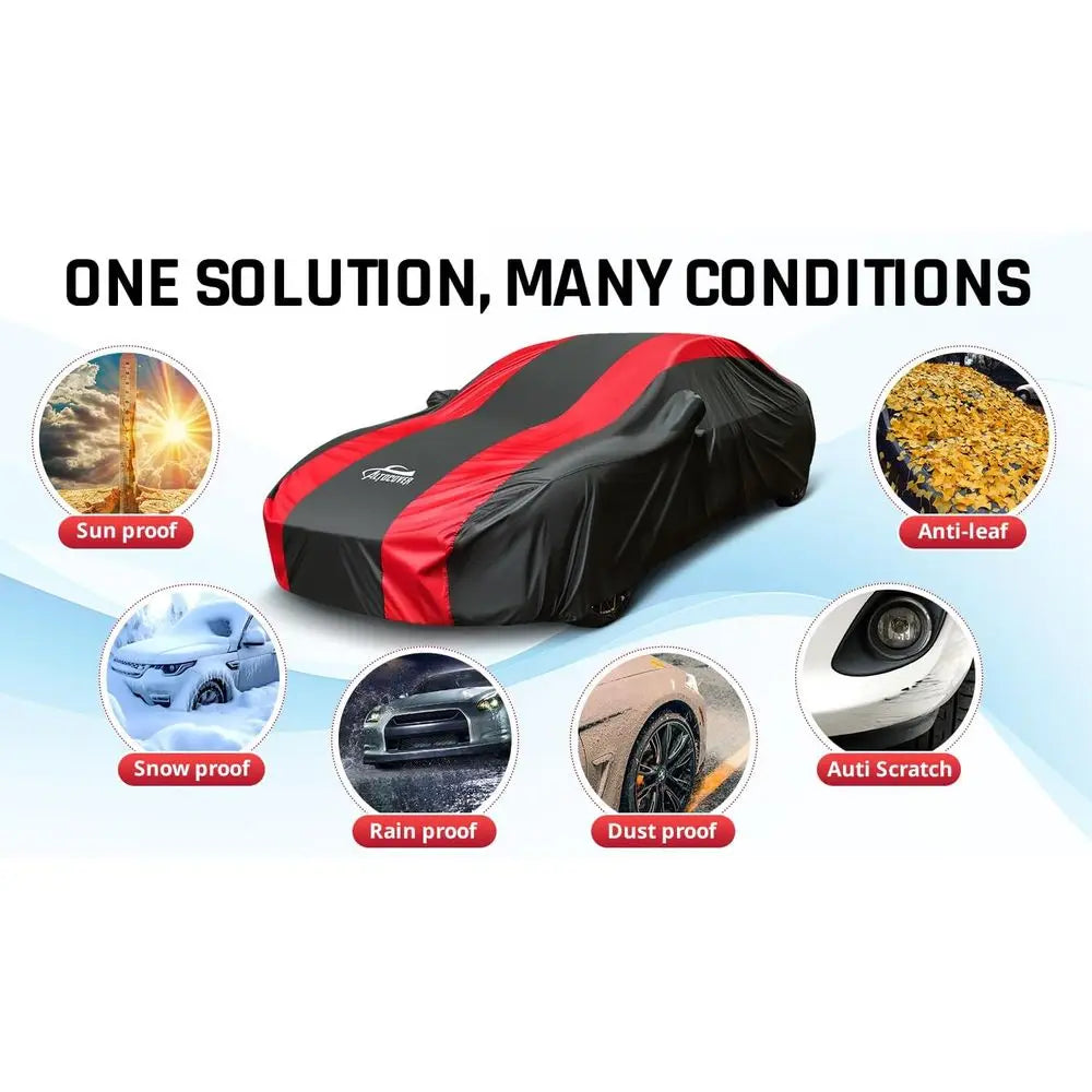 Premium Waterproof Car Cover For All Weather Sedan Protection
