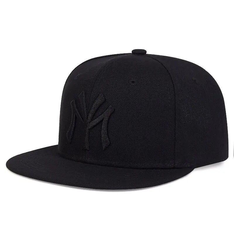 Unisex Adjustable Casual Leather Polyester Embroidered Hip Hop Baseball Cap