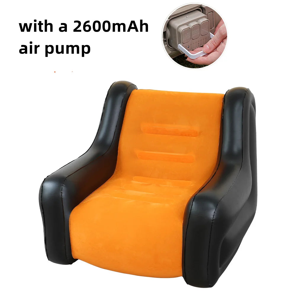 Azulblanco Foldable Double Inflatable Air Sofa Mattress