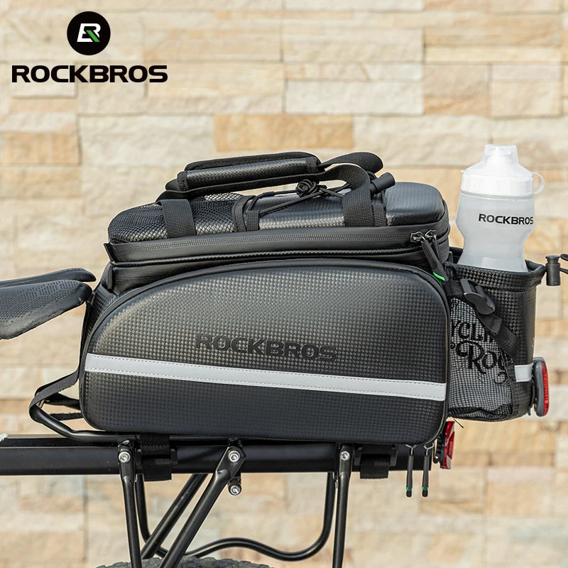 Rockbros Quick Release Bicycle Carrier Bag With Rain Cover