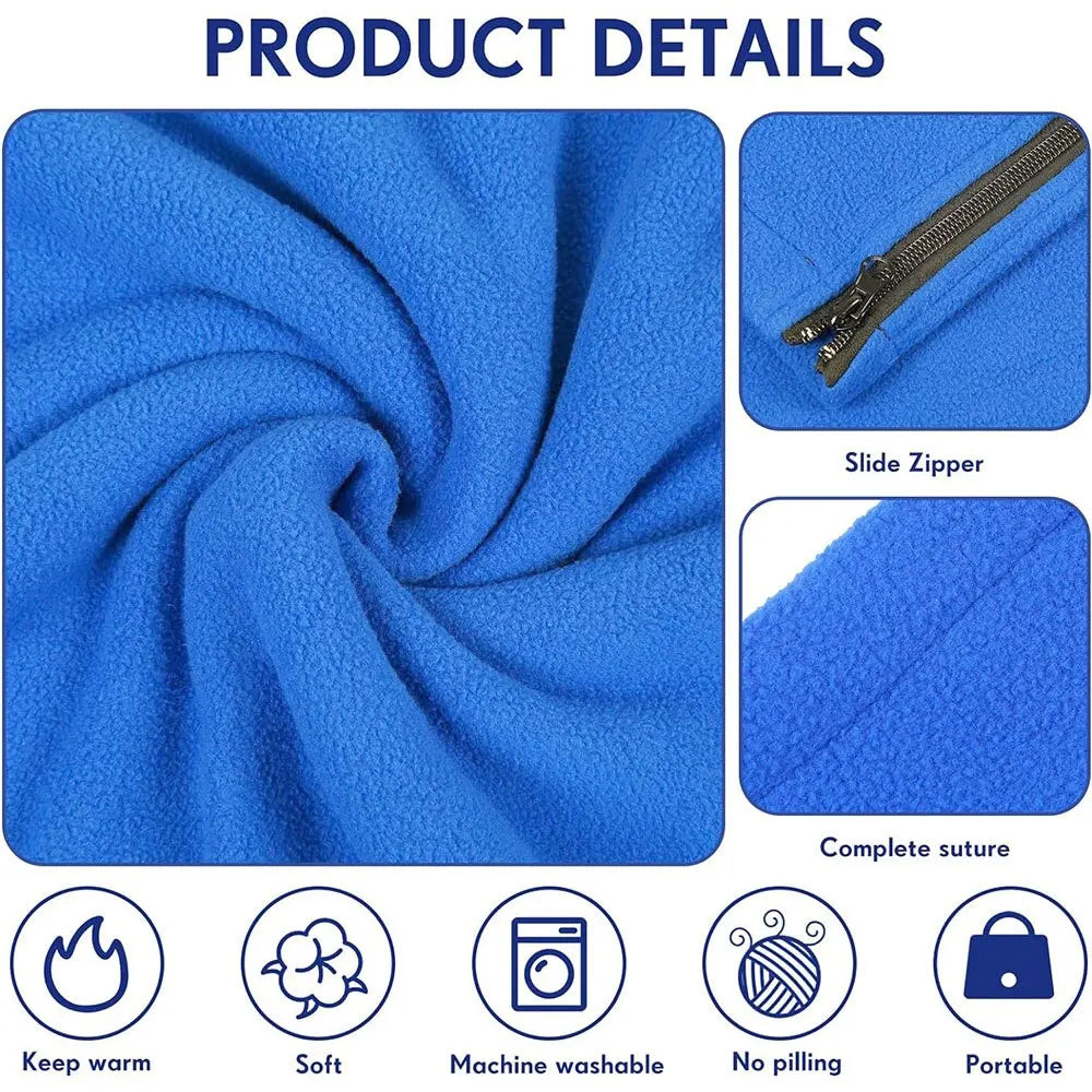 Fleece Portable Sleeping Bag Liner For Camping And Travel