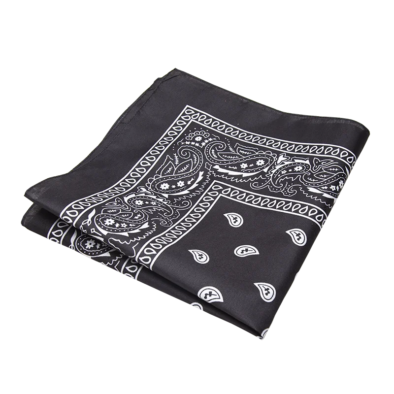 Premium Polyester Square Bandana Head Scarf Unisex
