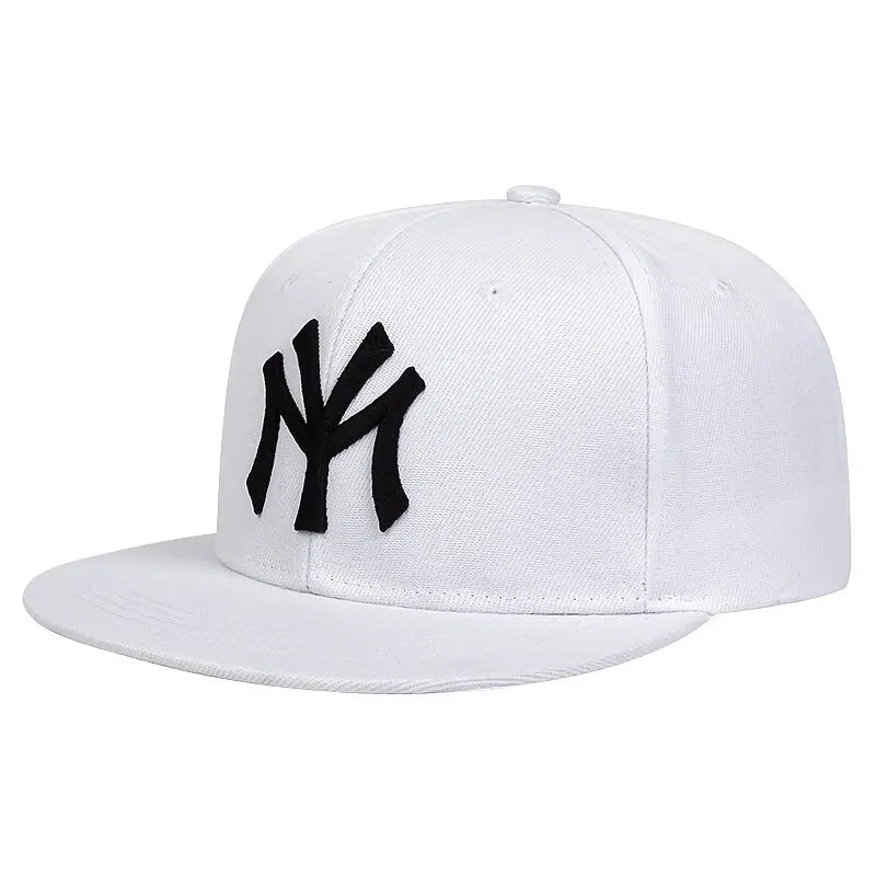 Unisex Adjustable Casual Leather Polyester Embroidered Hip Hop Baseball Cap