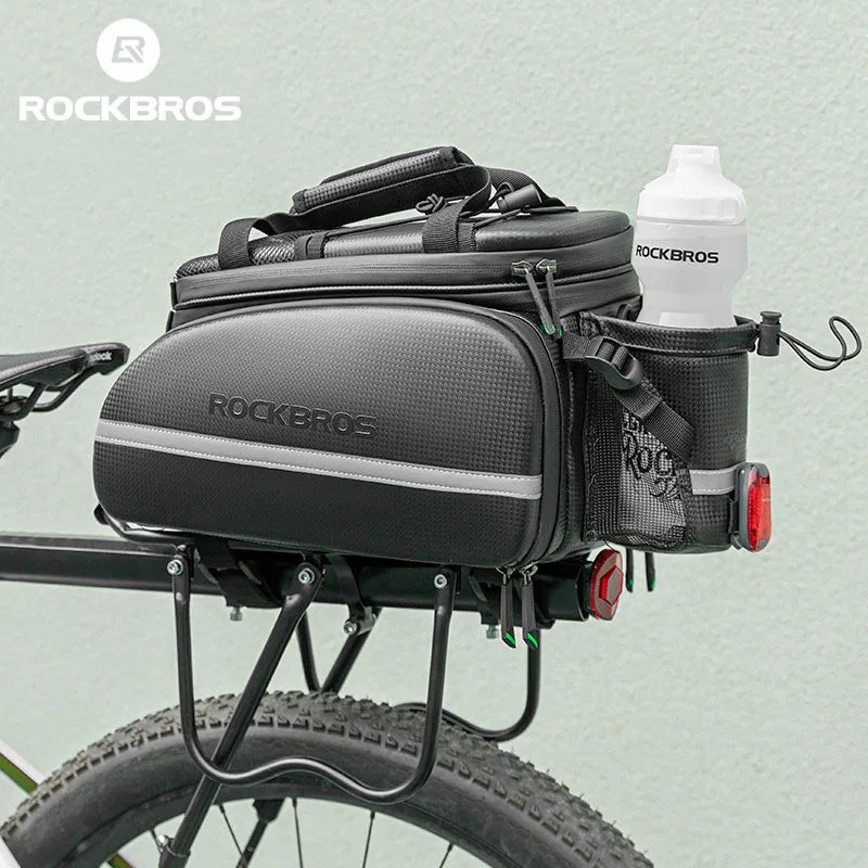 Rockbros Waterproof Bicycle Carrier Bag Rainproof Rear Rack Pannier