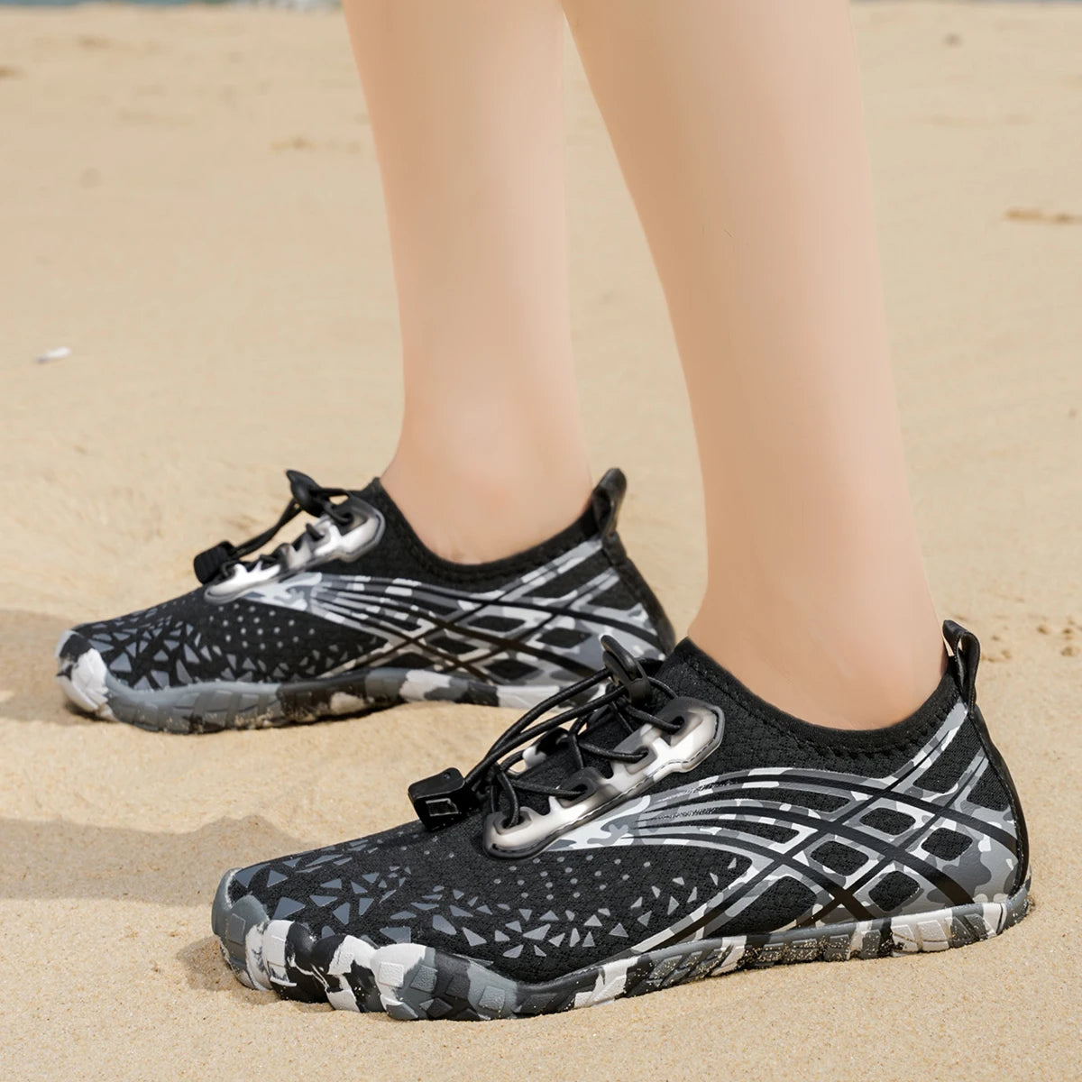 Women Camo Quick Dry Water Shoes Barefoot Lightweight Outdoor Footwear