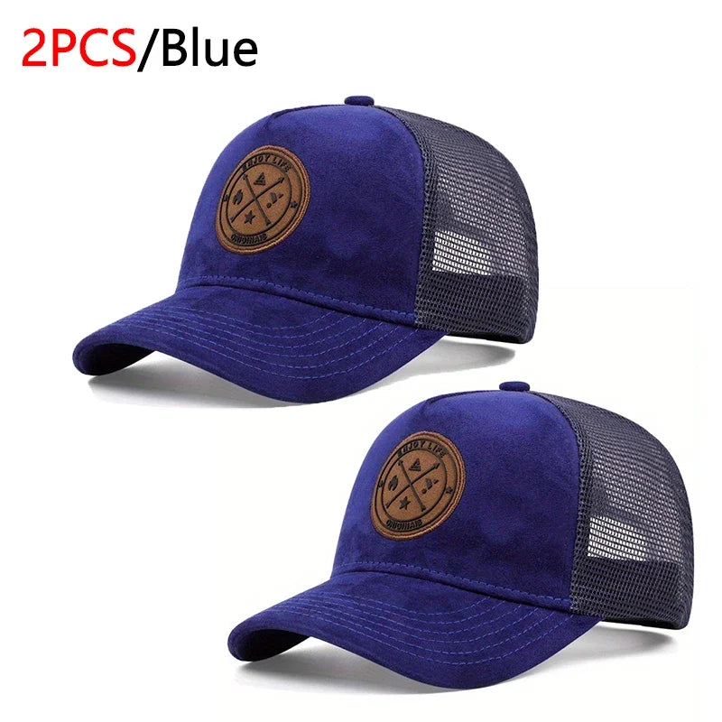 Breathable Mesh Snapback Baseball Cap For Daily Wear