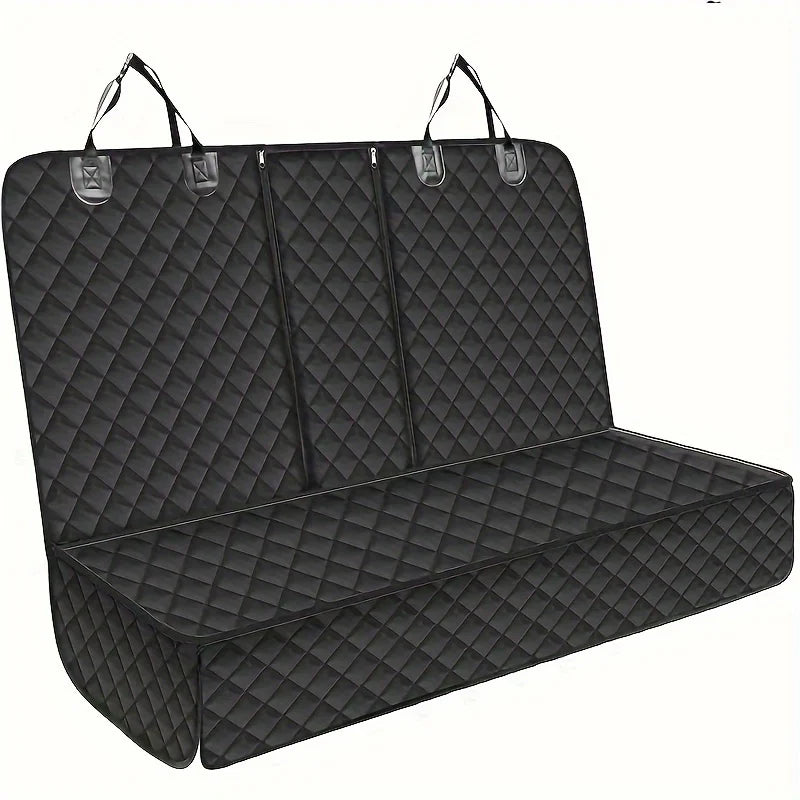 Waterproof Diamond Quilted Scratch Resistant Pet Car Seat Cover