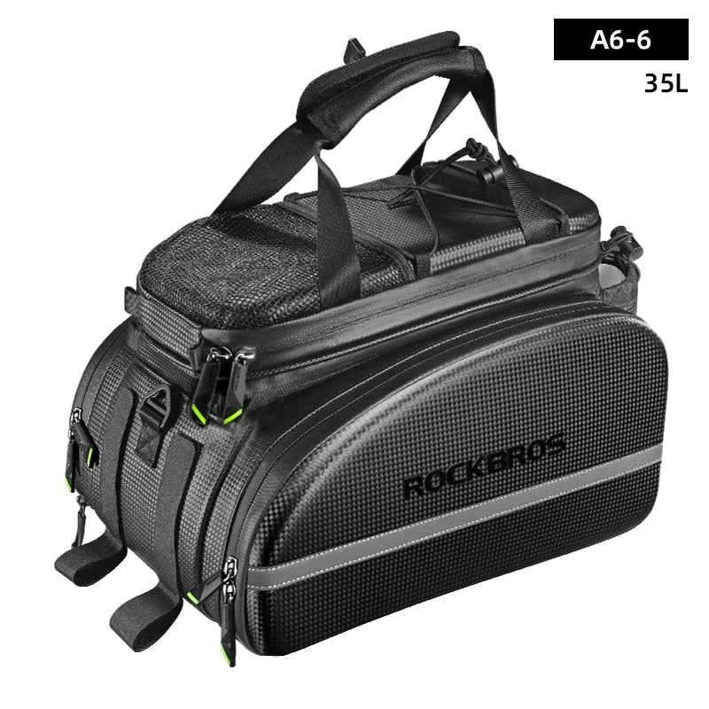 Rockbros Waterproof Bicycle Carrier Bag Rainproof Rear Rack Pannier