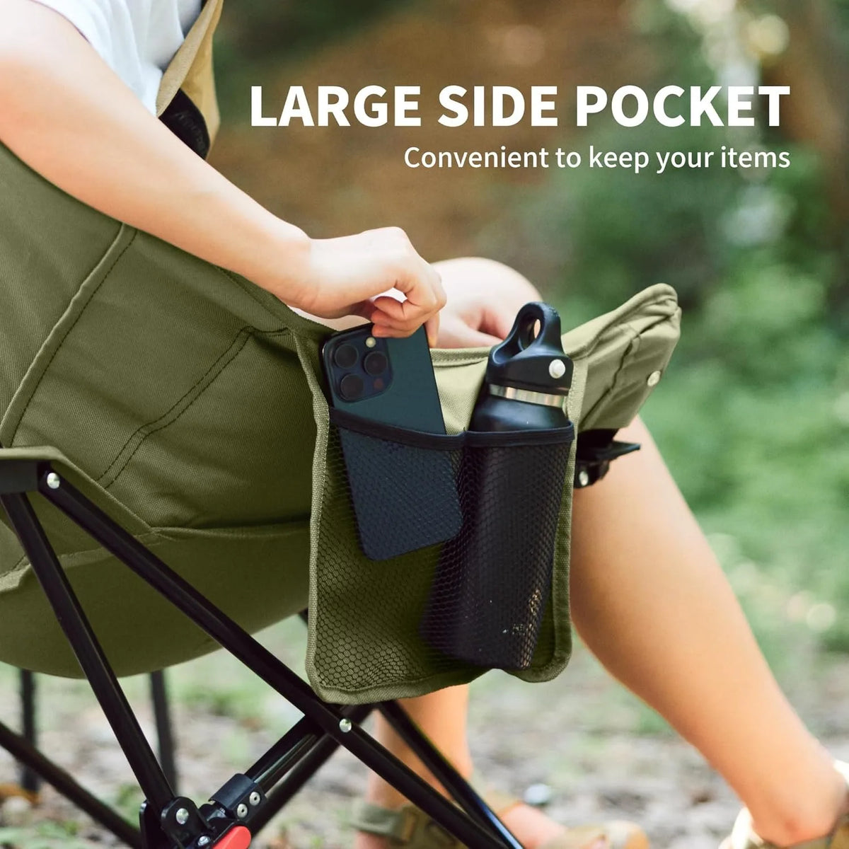 Naturehike High Back Moon Chair Folding Outdoor Lounge Seat