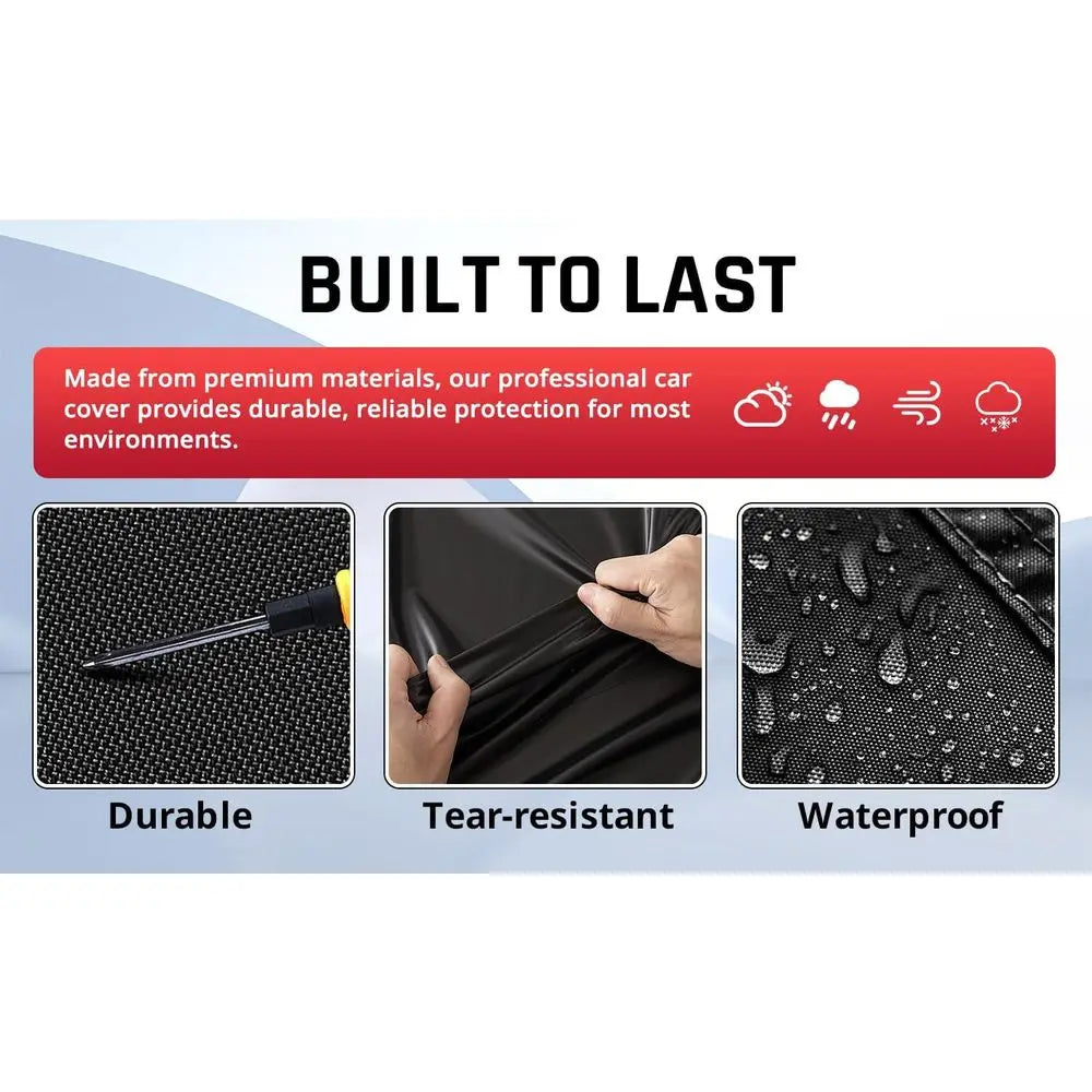 Premium Waterproof Car Cover For All Weather Sedan Protection