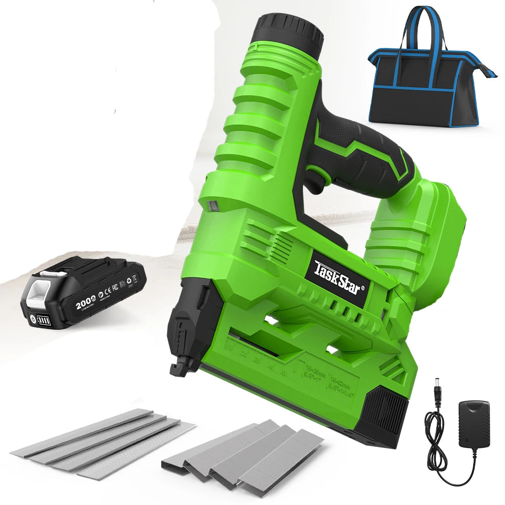 Taskstar 2 In 1 Cordless Nail Gun And Stapler Tool