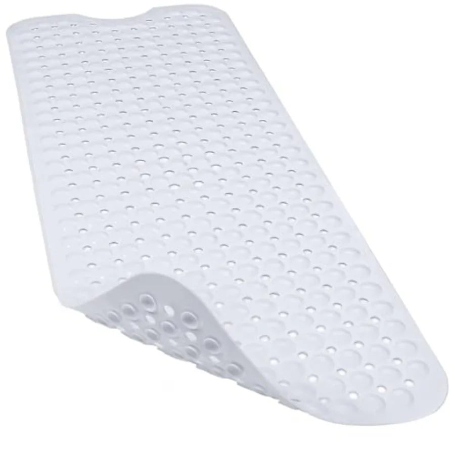 Non Slip Bathtub Shower Mat With Suction Cups Drain Holes