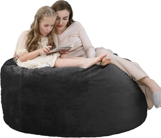 Garvee Oversized Bean Bag Chair With Removable Soft Cover