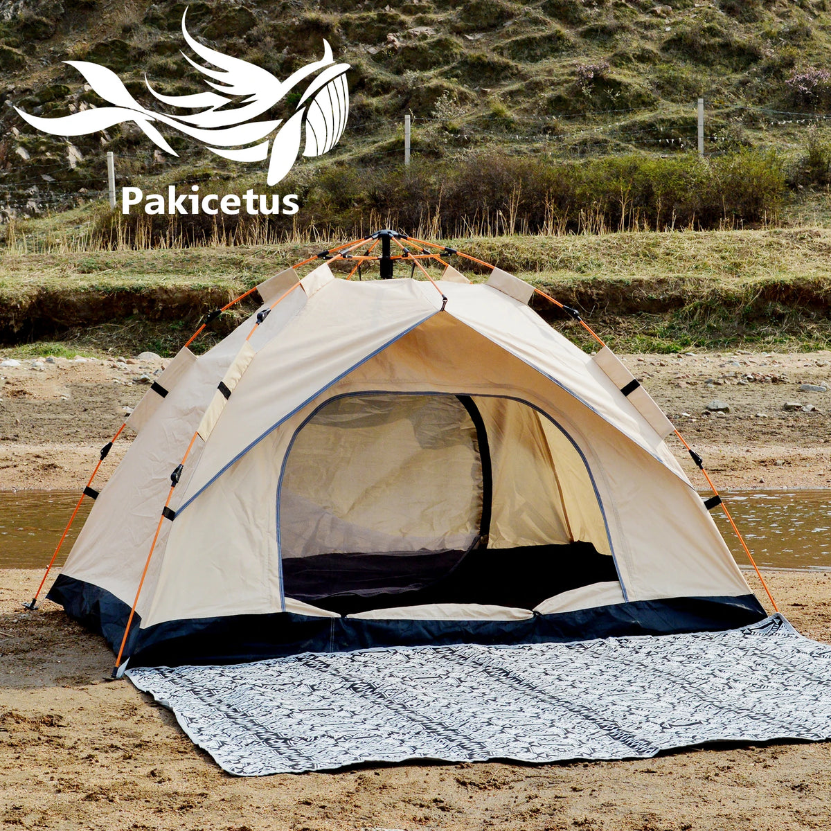 Pakicetus Instant Pop Up Tent For Beach And Family Camping