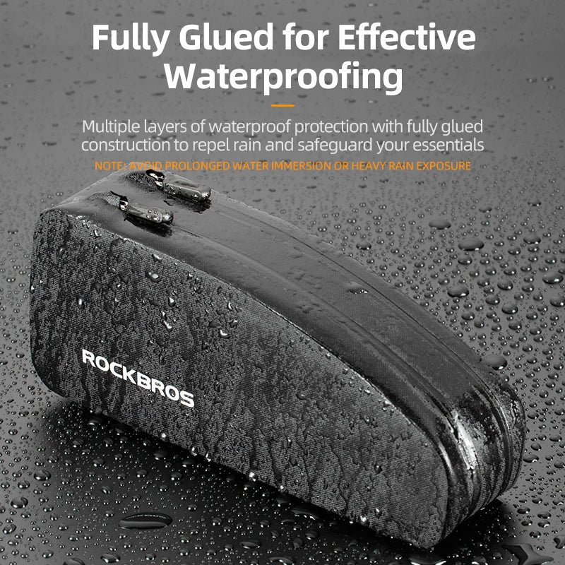 Rockbros Large Capacity Waterproof Top Tube Bicycle Bag