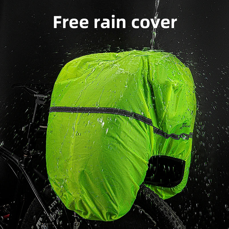 Rockbros Quick Release Bicycle Carrier Bag With Rain Cover