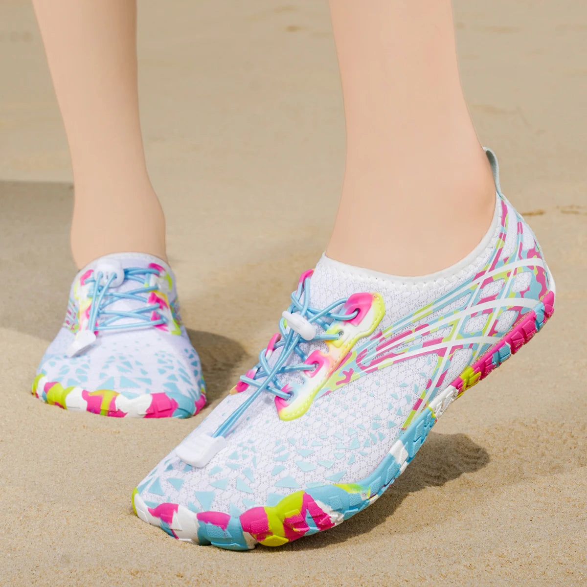 Women Camo Quick Dry Water Shoes Barefoot Lightweight Outdoor Footwear