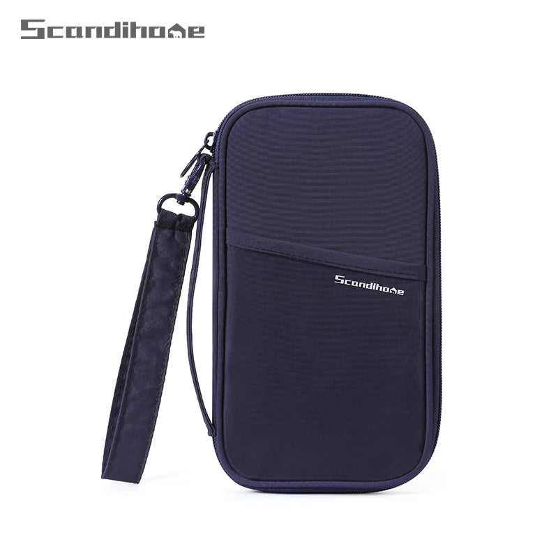 Scandihome Rfid Blocking Nylon Travel Passport Organizer