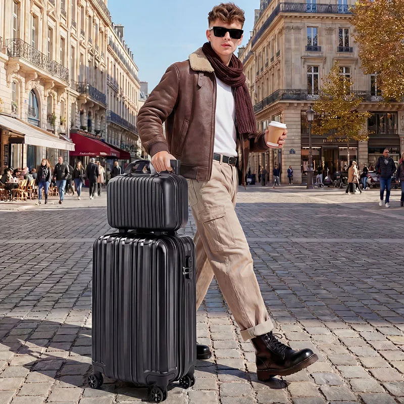 Abs Hardside Luggage Featuring Tsa Lock Usb Port Spinner Wheels