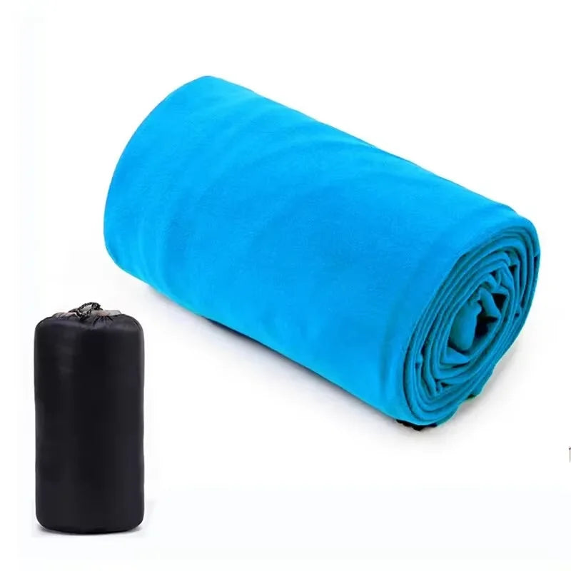 Fleece Portable Sleeping Bag Liner For Camping And Travel