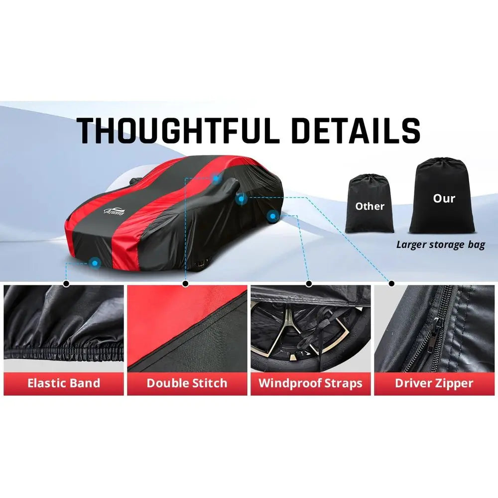 Premium Waterproof Car Cover For All Weather Sedan Protection