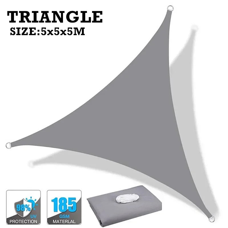 Waterproof Outdoor Sun Shade Sail Canopy For Patio Garden