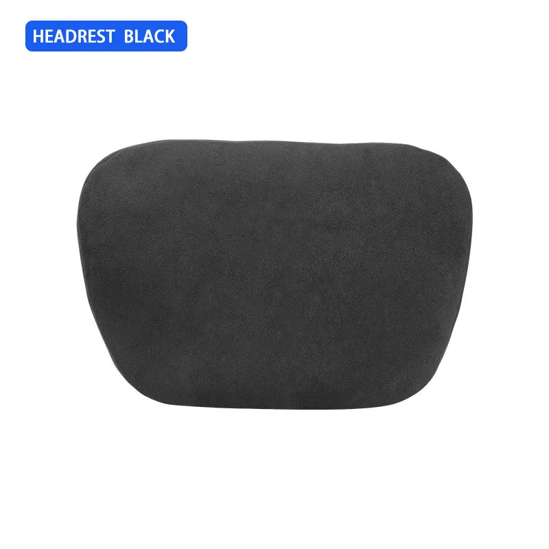 Tesla Model Y And 3 Plush Headrest And Lumbar Pillow