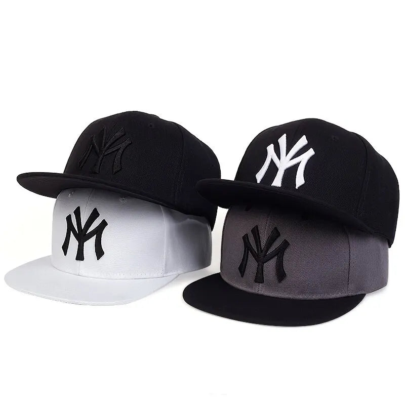 Unisex Adjustable Casual Leather Polyester Embroidered Hip Hop Baseball Cap