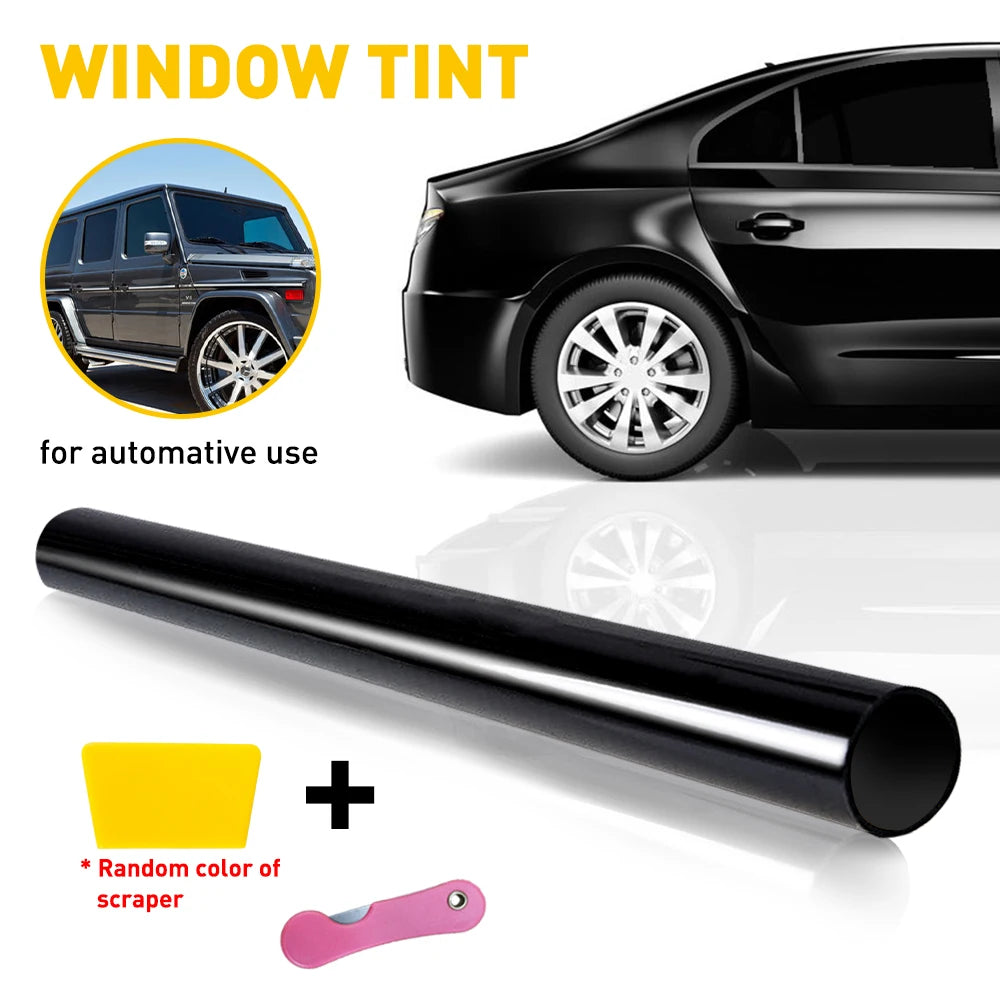 Car Window Privacy Tint Film With Solar UV Protection