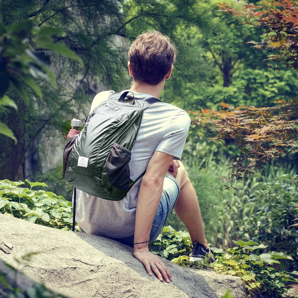 Naturehike Ultralight Waterproof Folding Nylon Backpack For Outdoor Travel